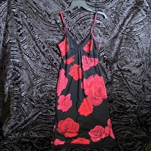 Wet seal rose slip dress